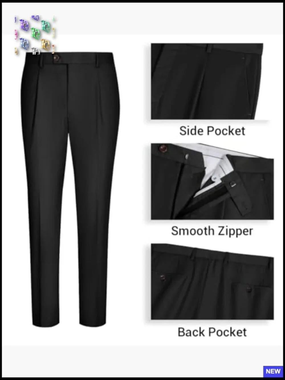 Slim Fit Suit Vest Pants Set Formal Classic Elegant Wedding Business Groomsmen